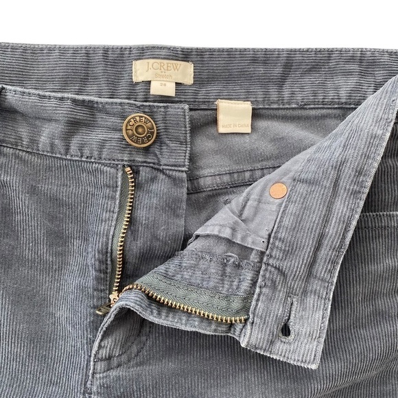 J. Crew  pants, cropped ankle length, medium rise, in stretch cotton corduroy - Picture 5 of 7